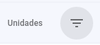 Columna Unidades con filtro por desplegable